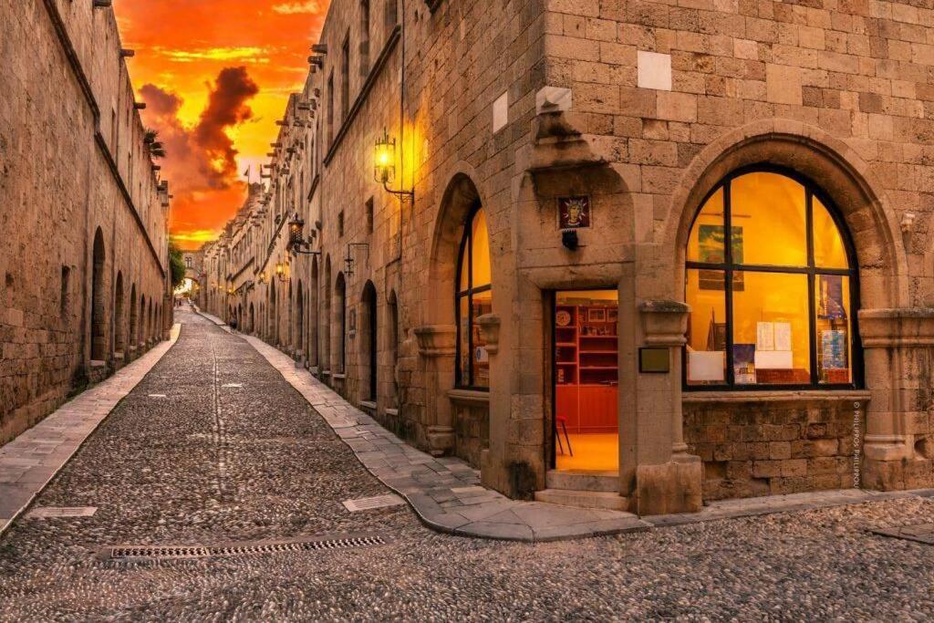 Villa Anna'S House In The Old Town Rhodes City Esterno foto